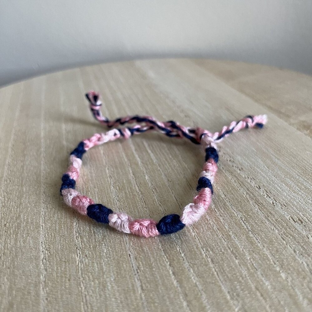 Zari Bracelet, anklet, trendy, comfortable, tie, embroidery thread, woven, gift,
